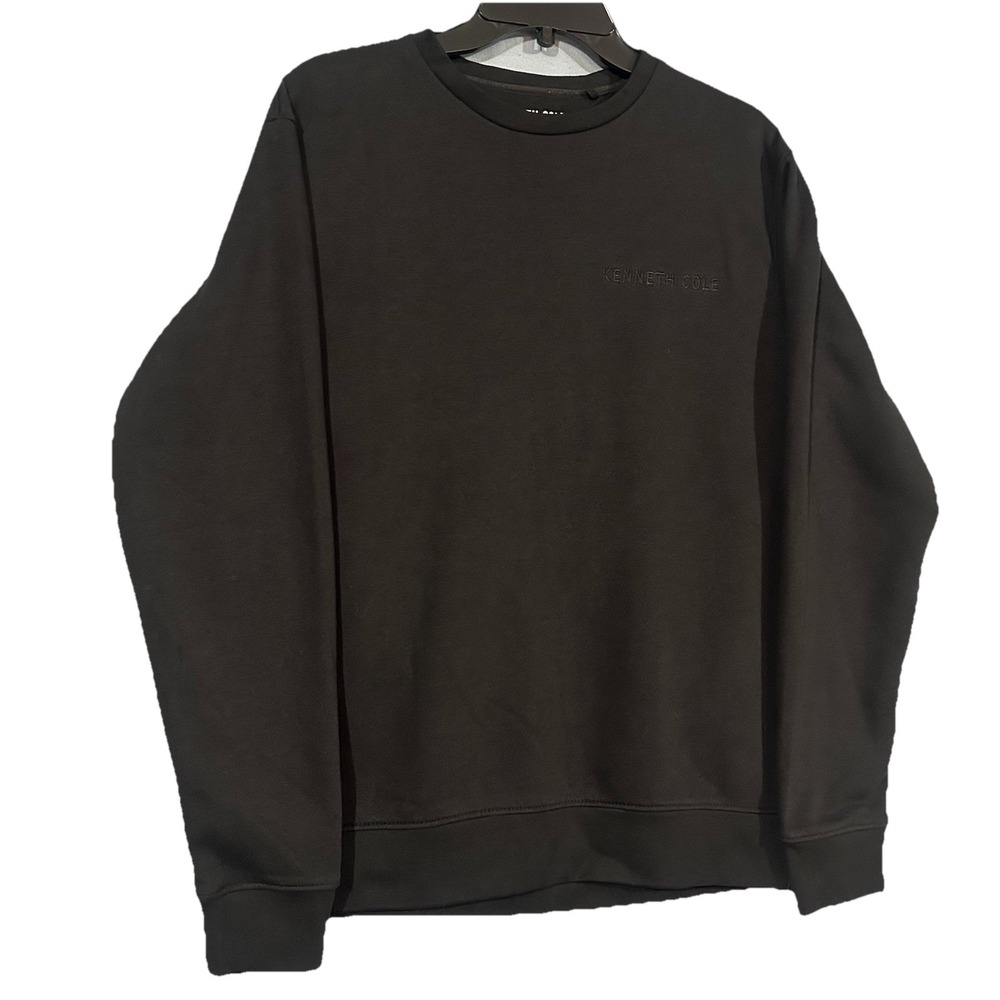 Kenneth Cole  New York Crew Neck Sweatshirt Black Men's  Size  S